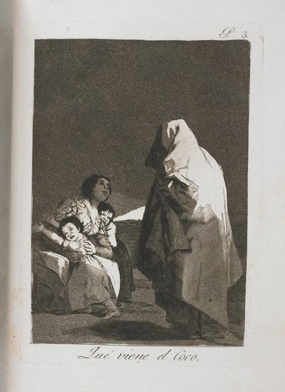 Al Conde Palatino, de Los Caprichos, 1797-1798 de Francisco de Goya